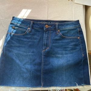 articles of society denim skirt
